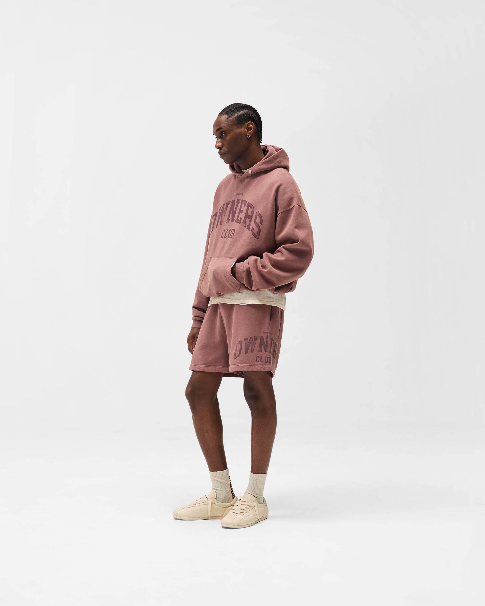 Represent Owners Club Hoodie - Smoked Rose