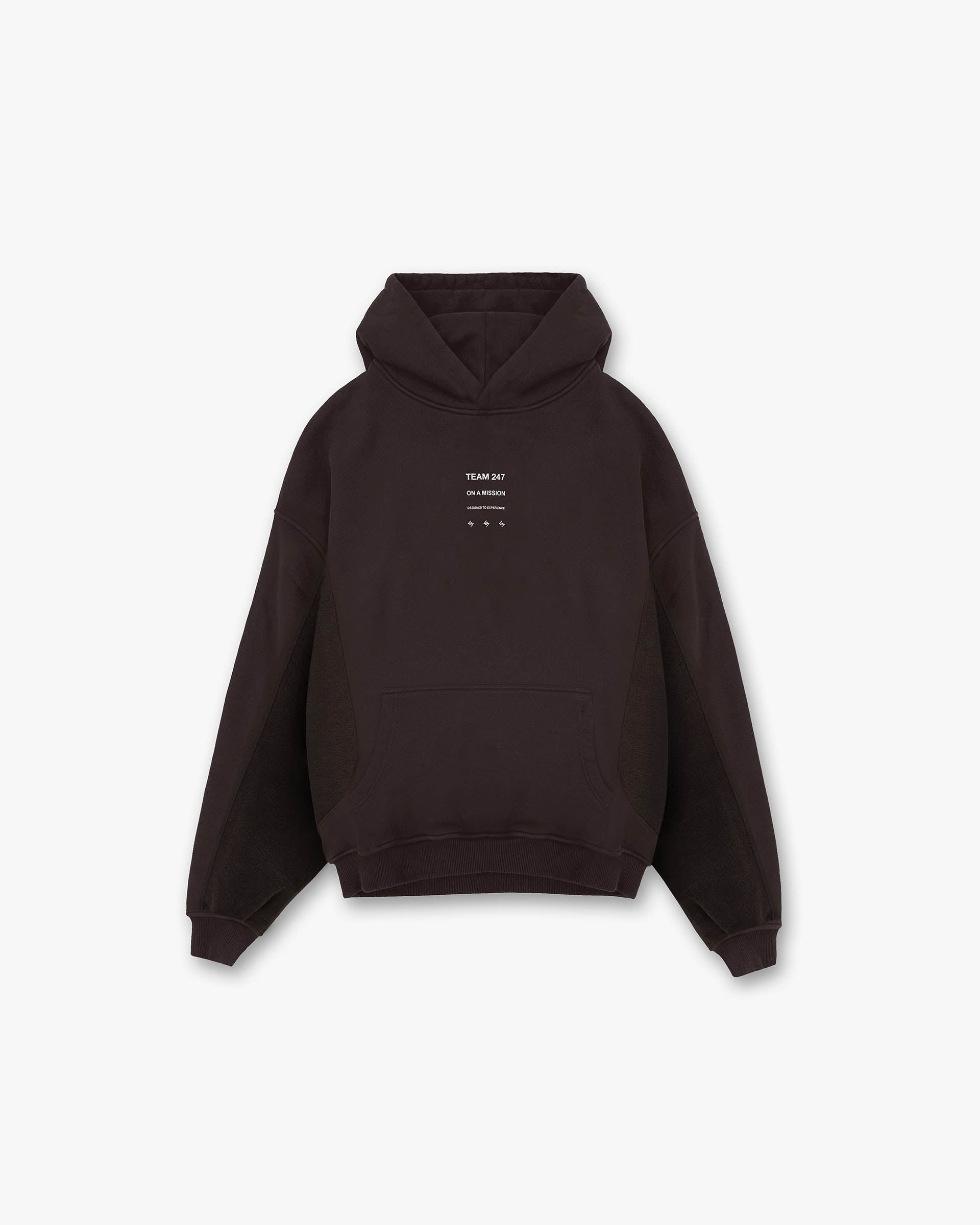 247 Uprising Oversized Hoodie - Chocolate
