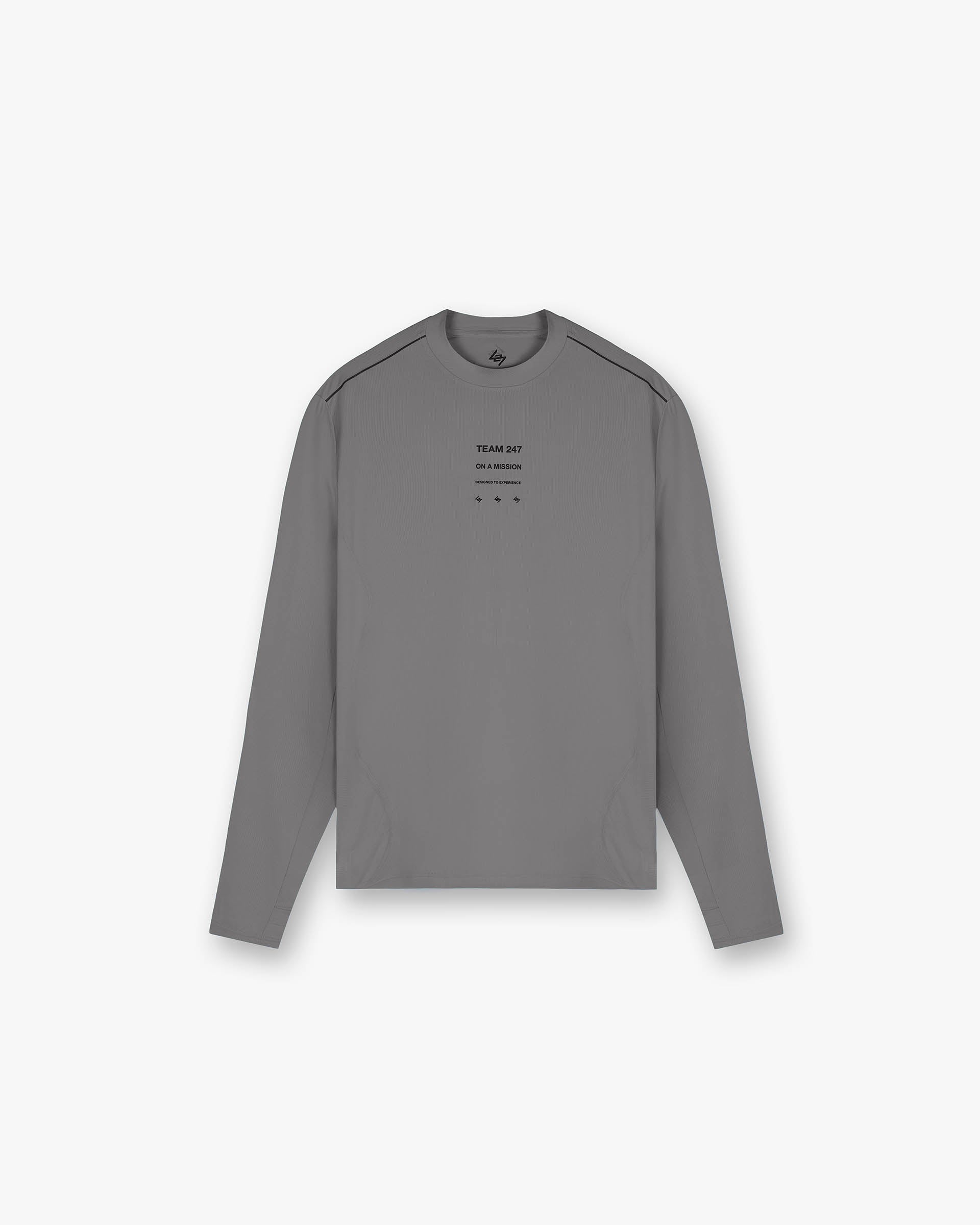247 Trail Long Sleeve T-Shirt - Steel