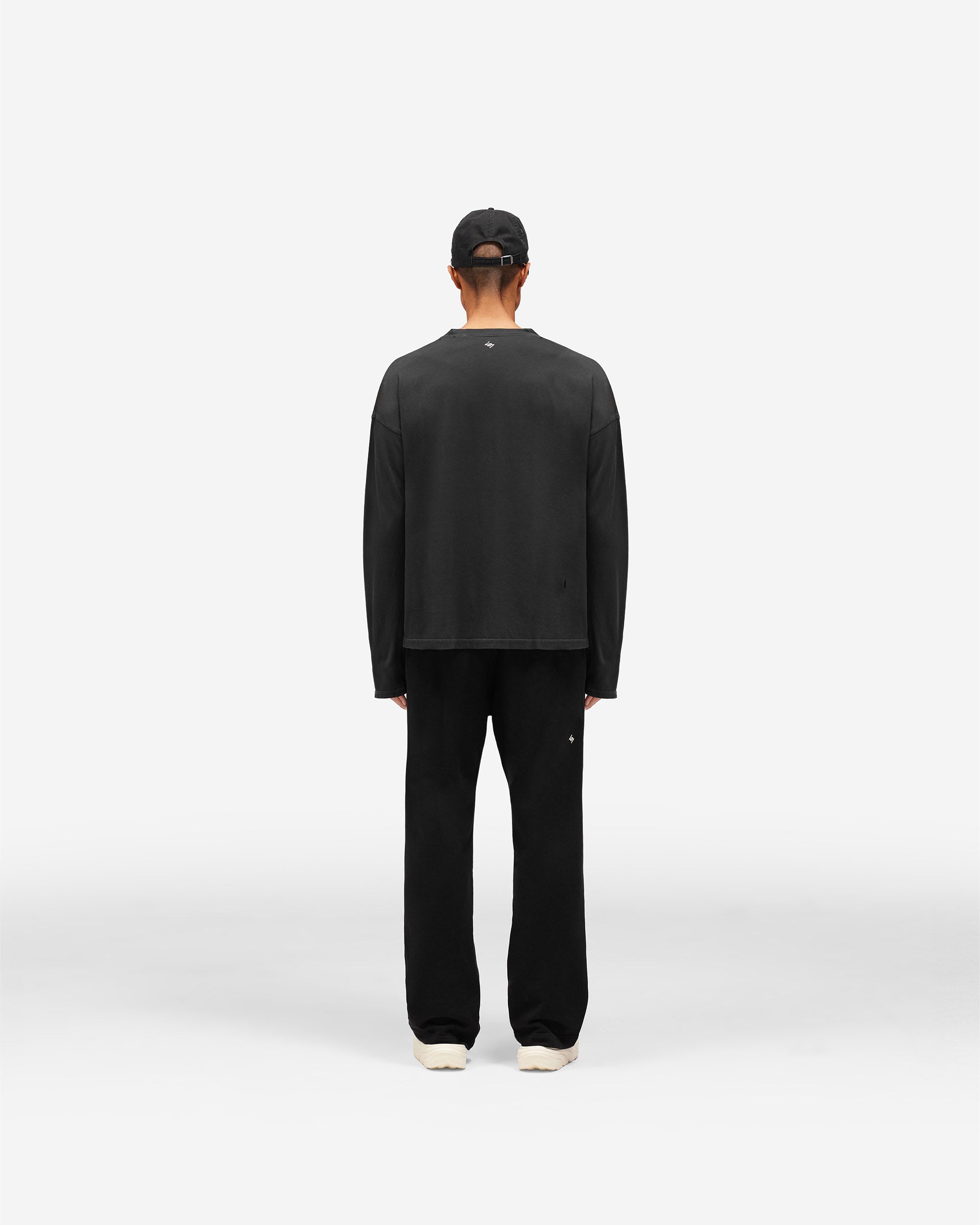 247 On A Mission Long Sleeve T-Shirt - Jet Black