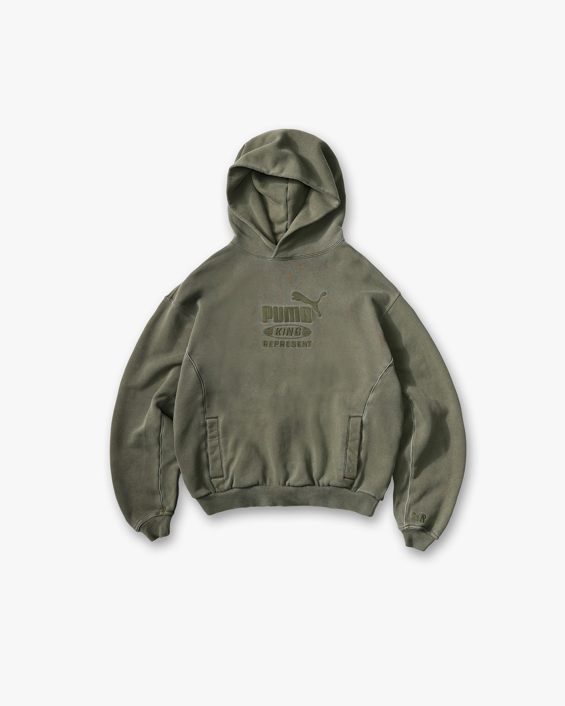 Represent X Puma Graphic Hoodie - Night Pine