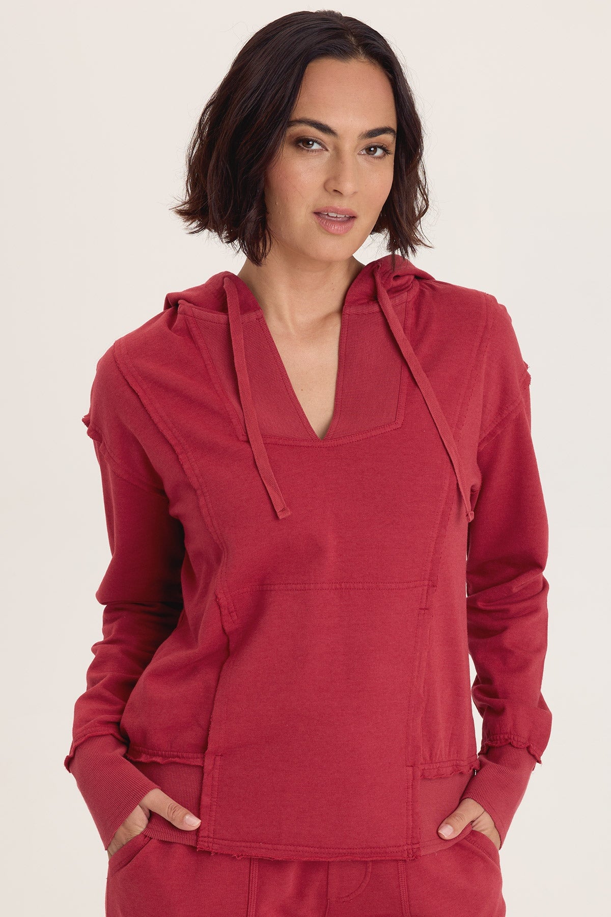Rosalyn Fleece Casual Hoodie