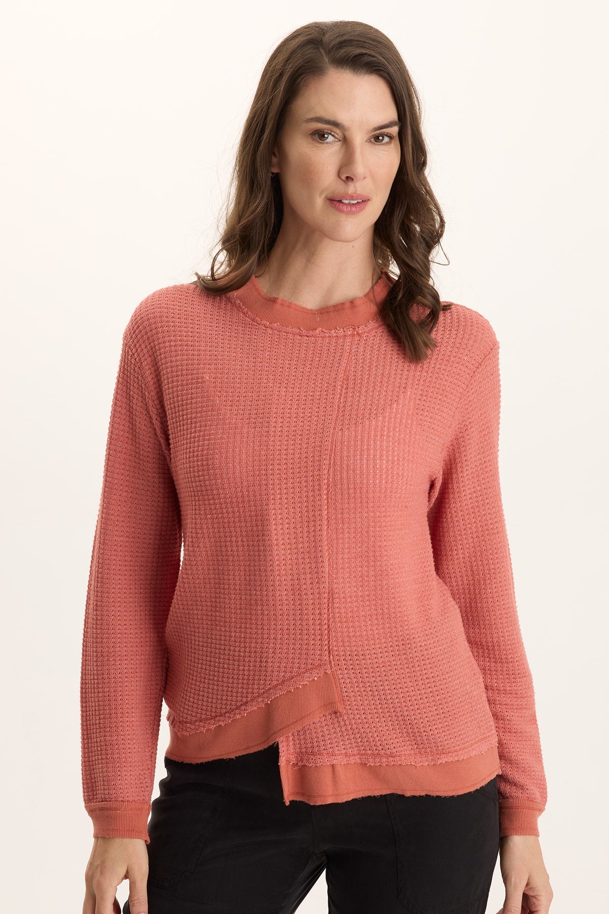 Alvis Thermal Asymmetrical Long-Sleeve Top