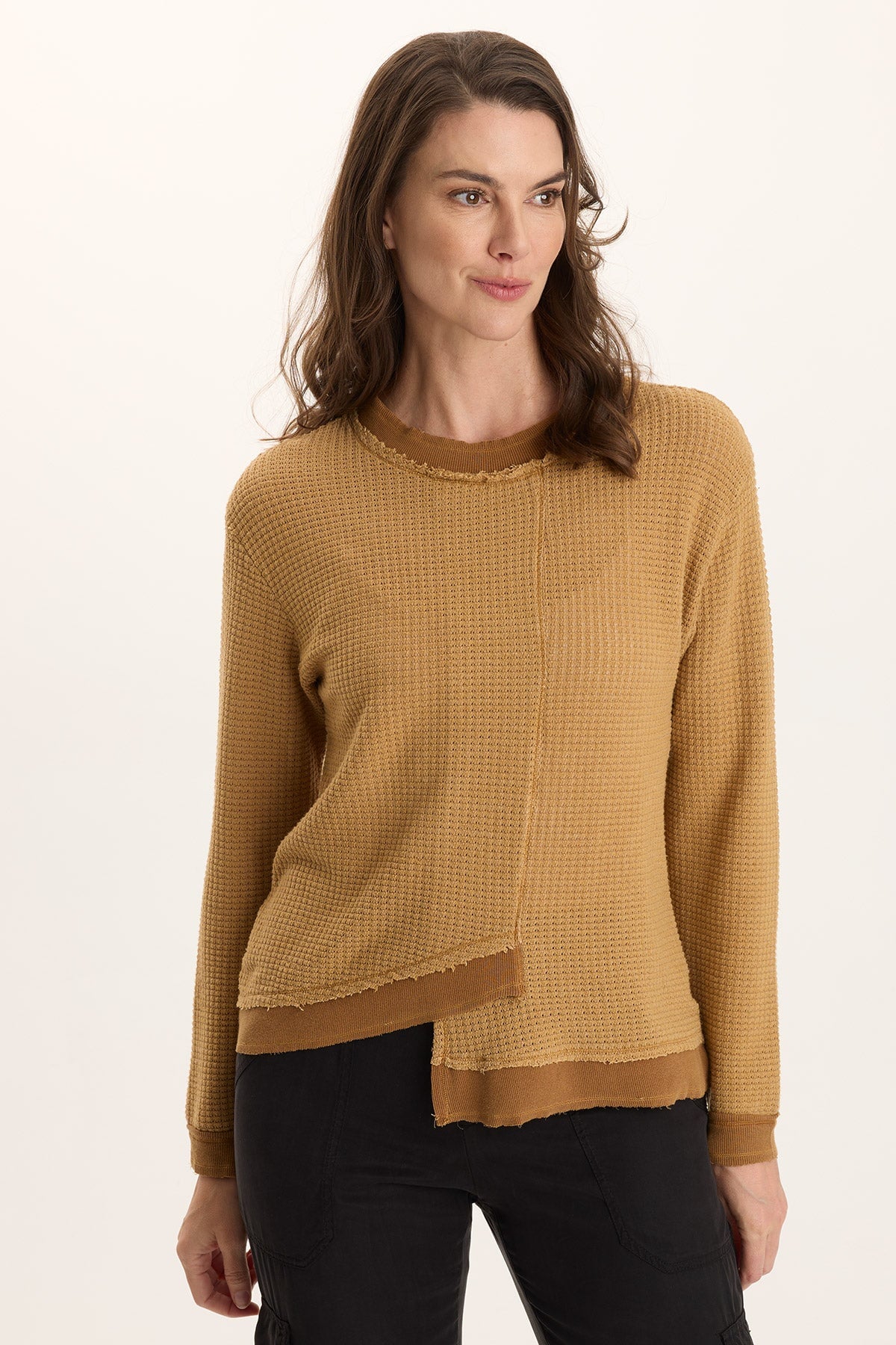 Alvis Thermal Asymmetrical Long-Sleeve Top