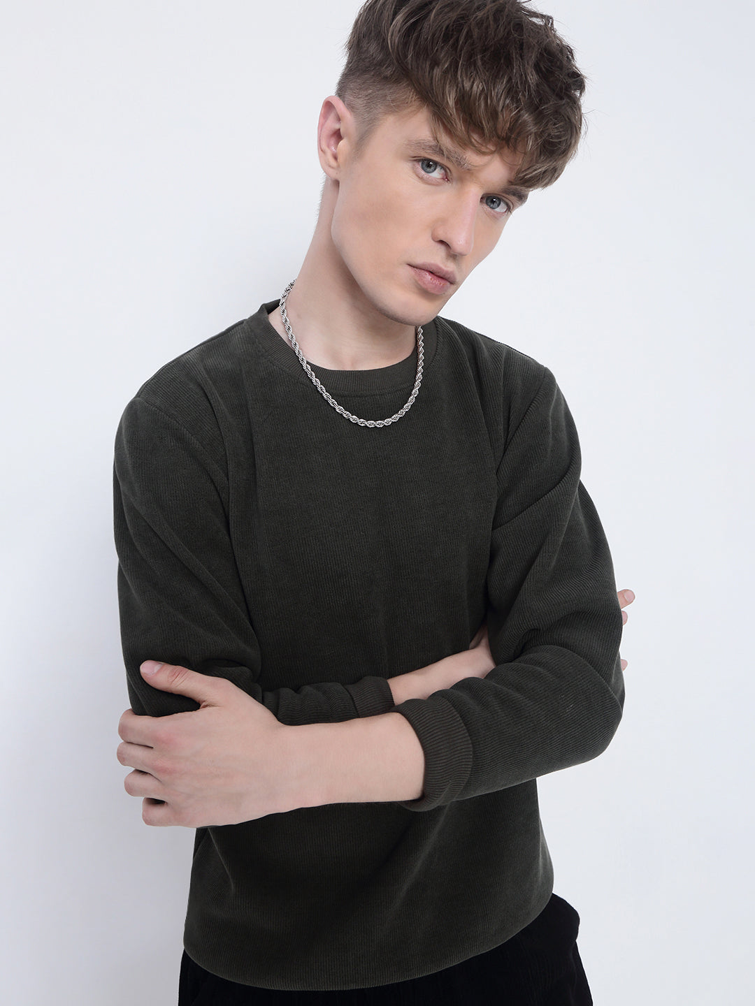 Men's Olive Sweatshirt